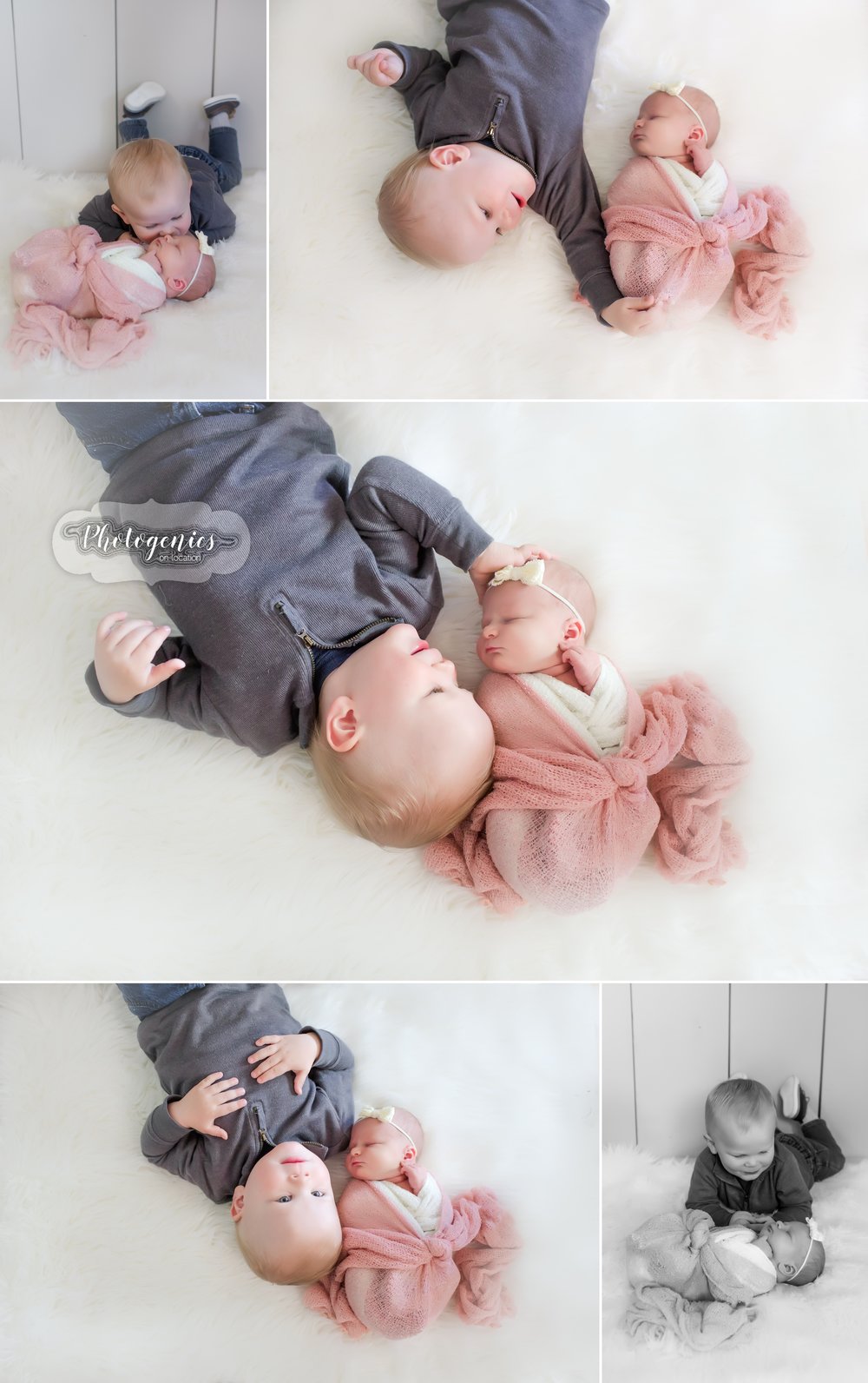  newborn_girl_sibling_photography_family_poses_ideas_props_studio_color_vibrant_unique_simple_photography 