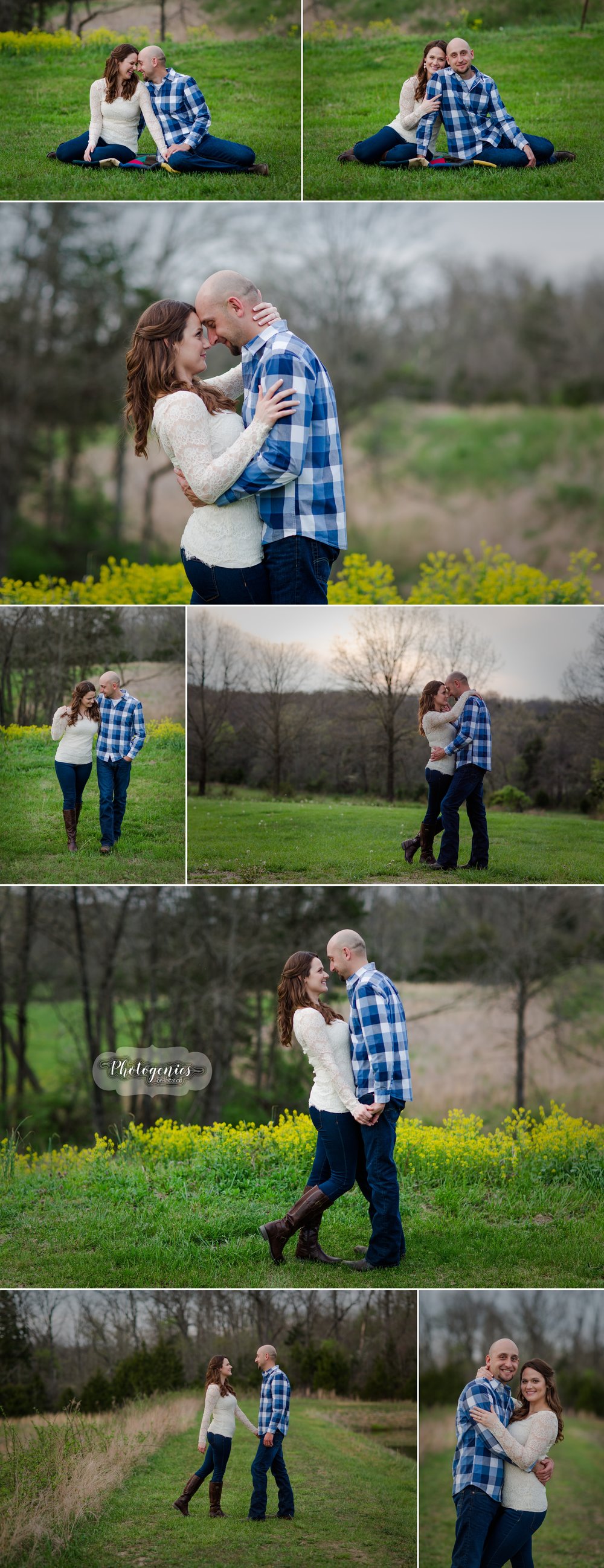  engagement_session_spring_country_creek_water_poses_evening_light_lake_sunset_ideas_simple_variety_unique 1 