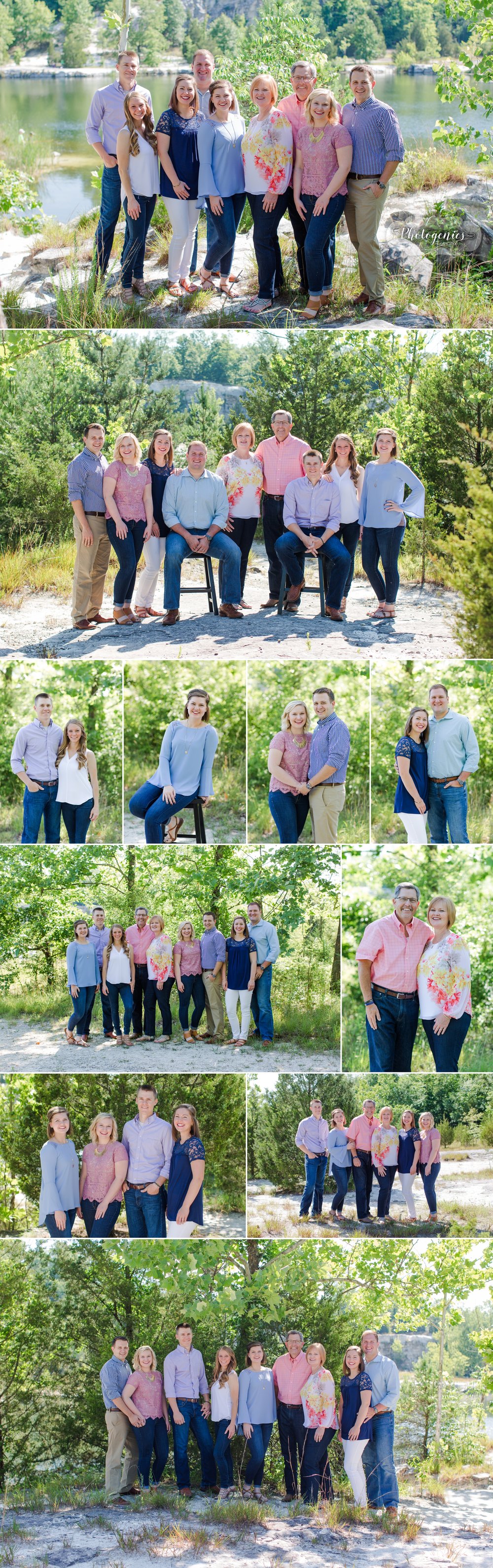  extended_family_session_photography_poses_ideas_colors_what_to_wear_large_group_klondike_park_missouri_family 
