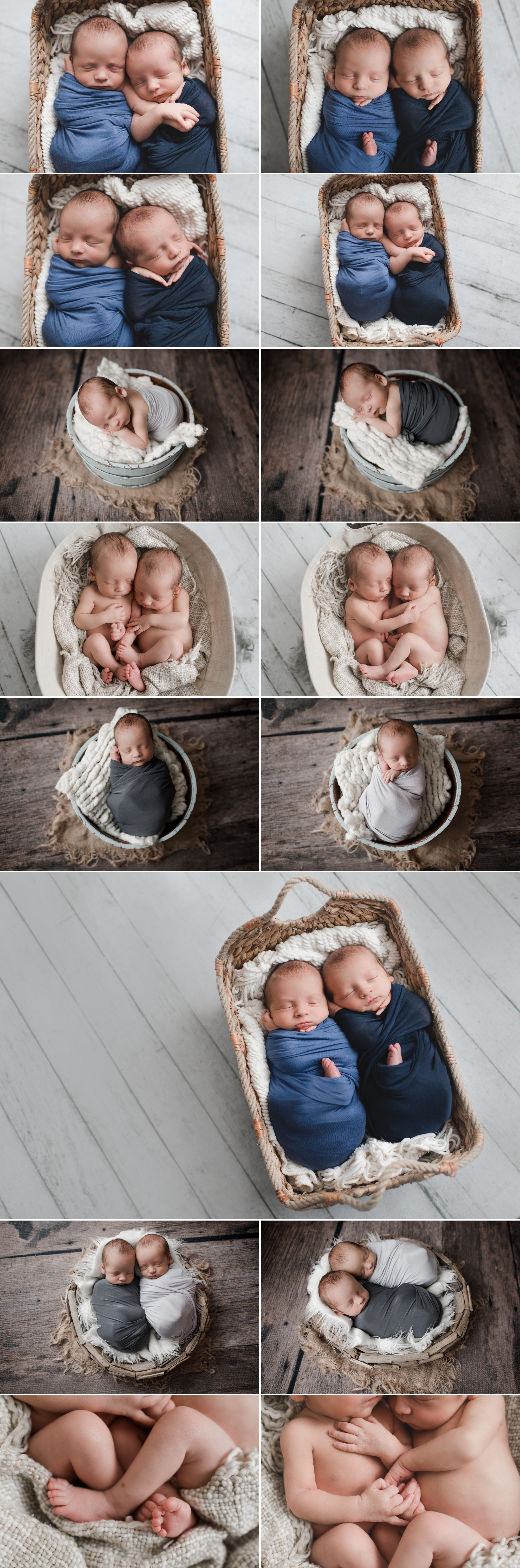 newborn twin boys photographer dana marquart photogenics on location washmo